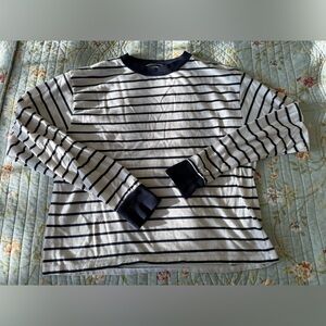 Brandy Melville Striped Long Sleeve Tee